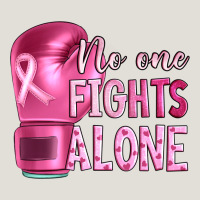 Breast Cancer No One Fights Alone Boxing Heavy Core Tee | Teevron