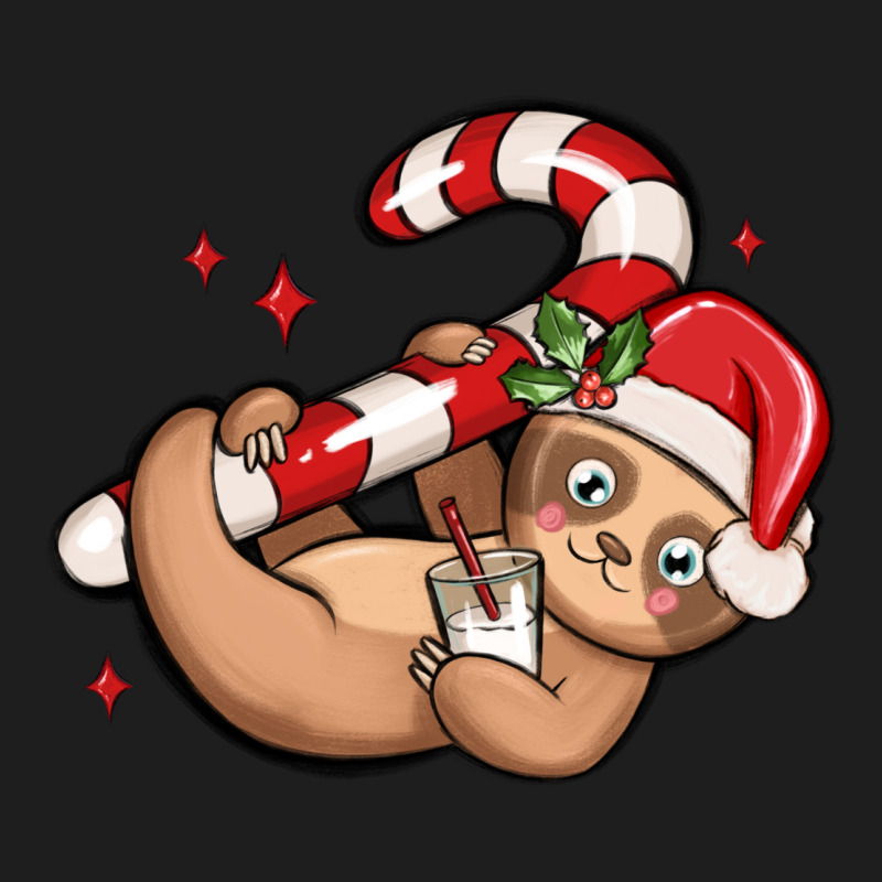 Cute Christmas Sloth Heavyweight Hoodie by MaliasSmallBusiness | Teevron