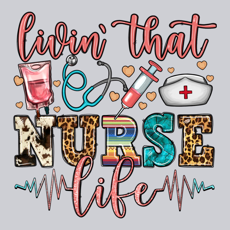 Livin' That Nurse Life Heavyweight Sweatshirt by FaDigitalArtStudio | Teevron