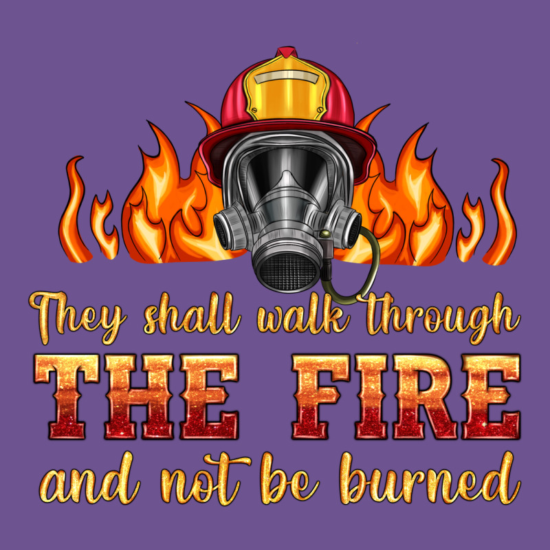 The Fire With Firefighter Air Mask Vintage Tee by HRA Design Shop | Teevron