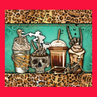 Skeleton Coffee Cups Classic Tee | Teevron