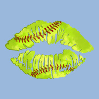 Softball Lips Premium Hoodie | Teevron