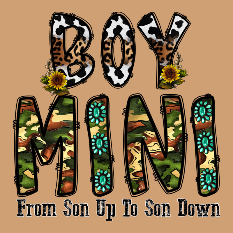 Boy Mini From Son Up To Son Down Vintage Tee by CowhideDigitalArt | Teevron