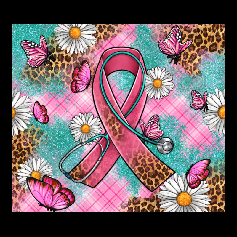Breast Cancer Ribbon Stethoscope Heavy Core Tee by Artiststas | Teevron