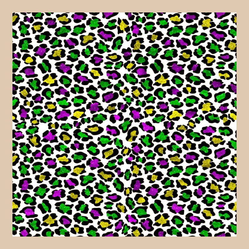 Mardi Gras Leopard  Seamless Pattern Heavyweight Sweatshirt by FaDigitalArtStudio | Teevron