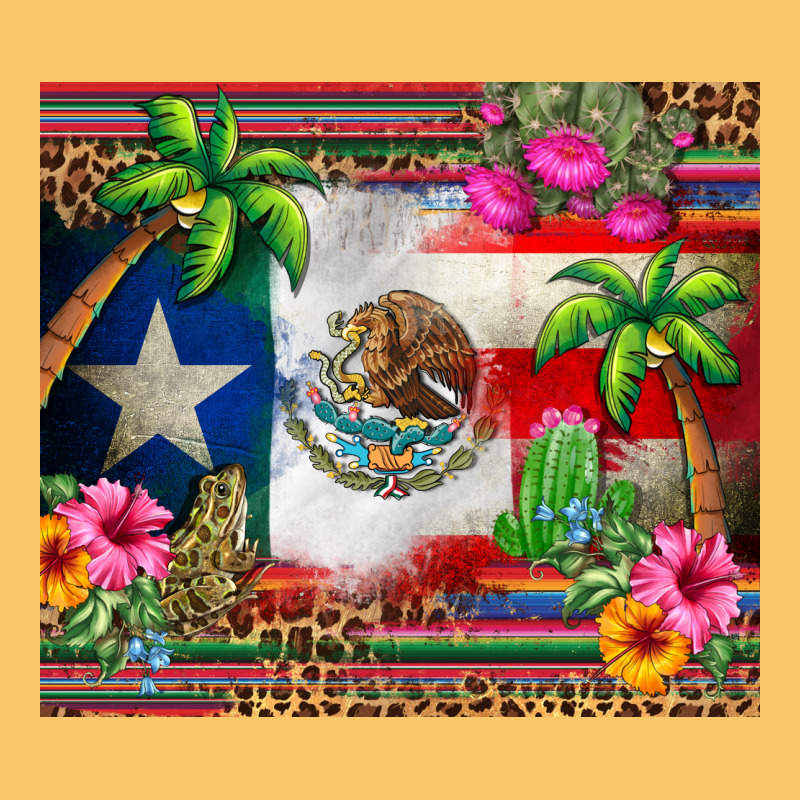 Mexico And Puerto Rico Vintage Hoodie by CTS Tumbler Store | Teevron