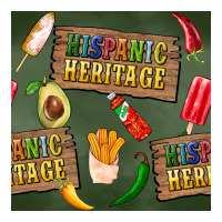hispanic heritage seamless pattern | Teevron
