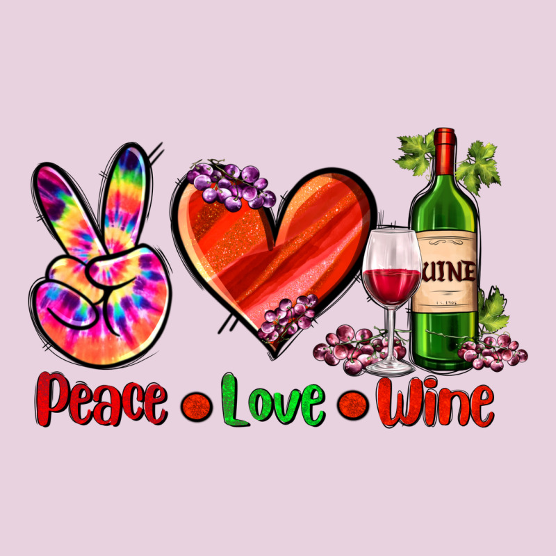 Peace Love Wine Classic Tee by AdoDesignShop | Teevron