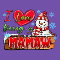 I Love Being A Mamaw Premium Sweatshirt | Teevron