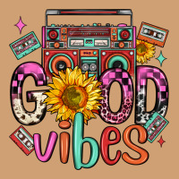 Good Vibes Cassette Boombox Vintage Tee | Teevron