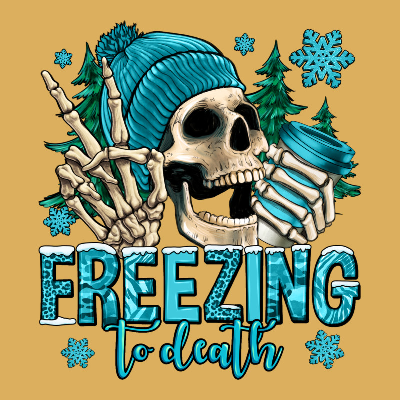 Freezing To Death Winter Skull Premium Hoodie by Jasminsmagicworld | Teevron