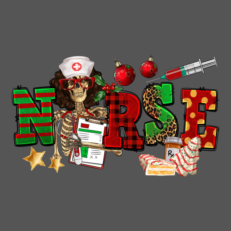 Christmas Nurse Zipper Hoodie by NancyCooperArtShop | Teevron