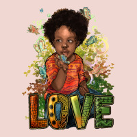 Black Afro Boy Love Premium Sweatshirt | Teevron