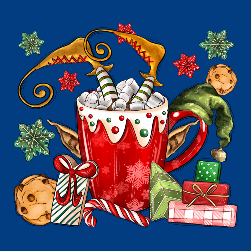 Cup Of Chocolate And Cookies Premium Sweatshirt by MaliasSmallBusiness | Teevron