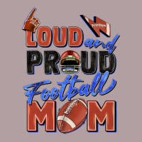 Loud And Proud Football Mom Vintage Hoodie | Teevron
