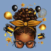 New Year's Eve Afro Messy Bun Urban Hoodie | Teevron