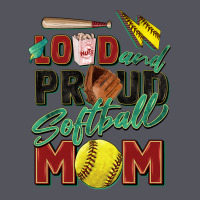 Loud And Proud Softball Mom Vintage Hoodie | Teevron