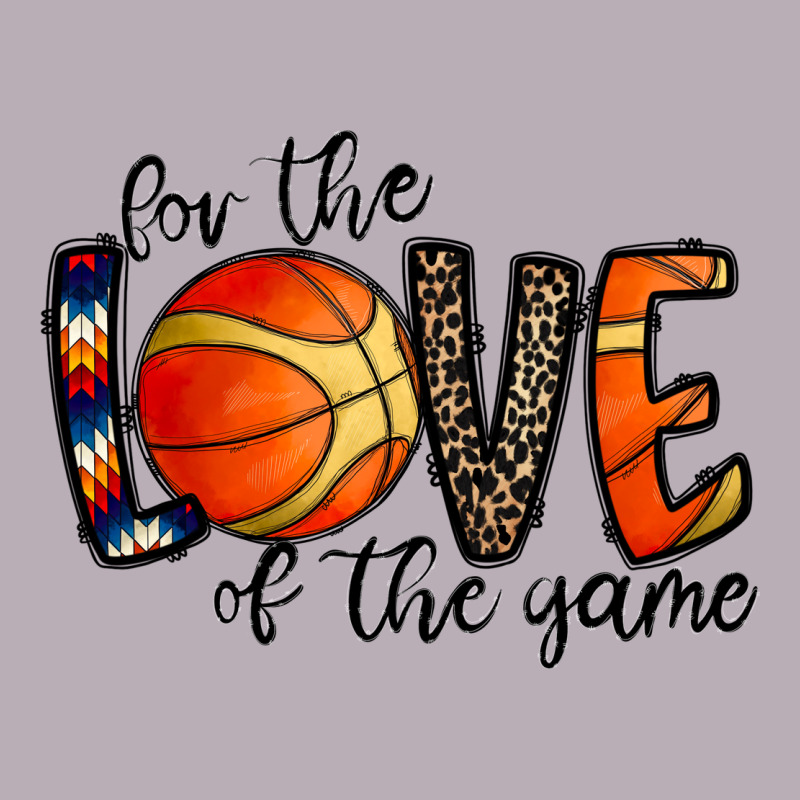 For The Love Of The Game Basketball Vintage Tee by CowhideDigitalArt | Teevron
