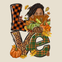 Love Fall With Afro Woman Urban Hoodie | Teevron