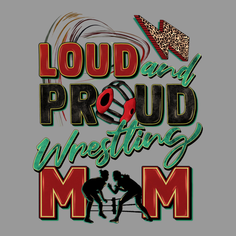 Loud And Proud Wrestling Mom Vintage Hoodie by Zillion Design Studio | Teevron