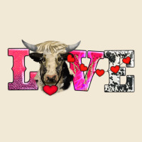 Love With Holstein Cow Ladies Tee | Teevron