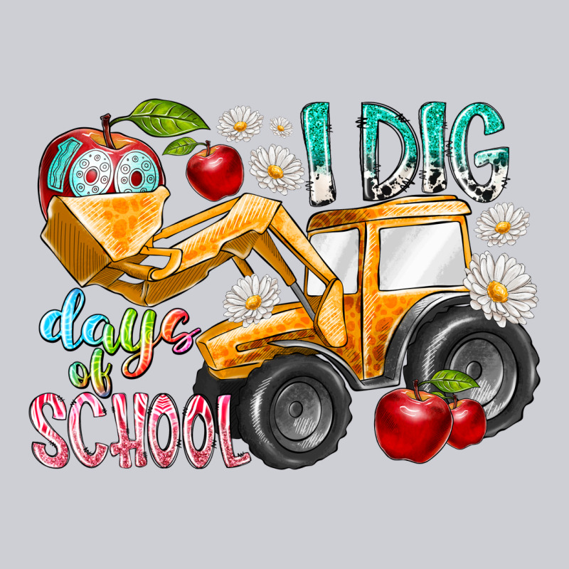 I Dig 100 Days Of School Heavyweight Sweatshirt by RacoonDesign | Teevron