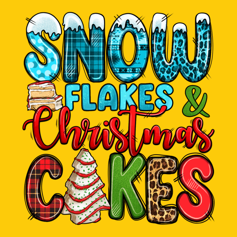 Snow Flakes And Christmas Cakes Premium Hoodie by Jasminsmagicworld | Teevron