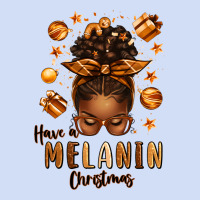 Have A Melanin Christmas Afro Messy Bun Urban Hoodie | Teevron
