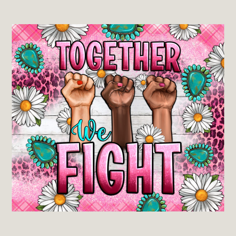 Breast Cancer Together Fight Heavy Core Tee by Artiststas | Teevron