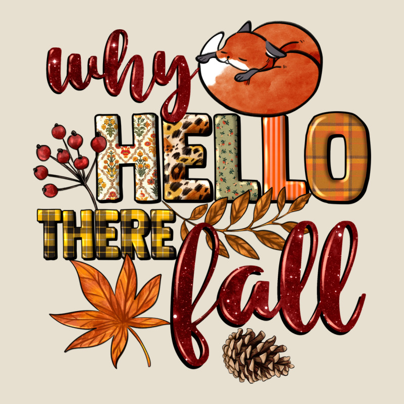 Why Hello There Fall Urban Hoodie by NancyCooperArtShop | Teevron