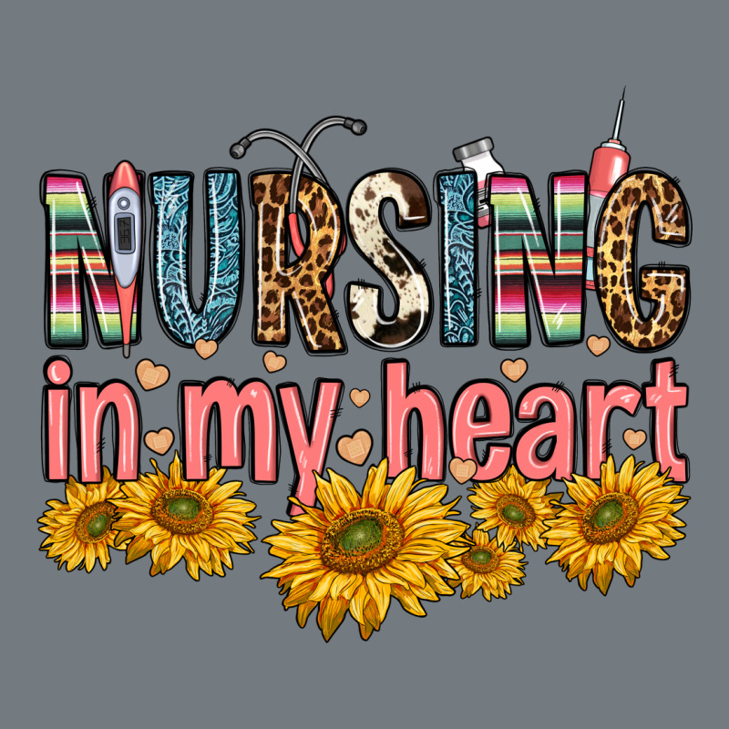 Nursing In My Heart Heavyweight Sweatshirt by FaDigitalArtStudio | Teevron