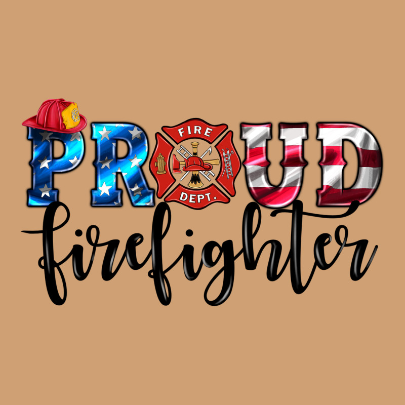 Proud Firefighter Vintage Tee by HRA Design Shop | Teevron