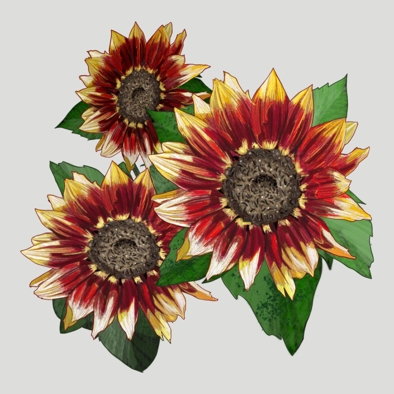 Florenza Sunflower Zipper Hoodie by LillyAllenDesigns | Teevron