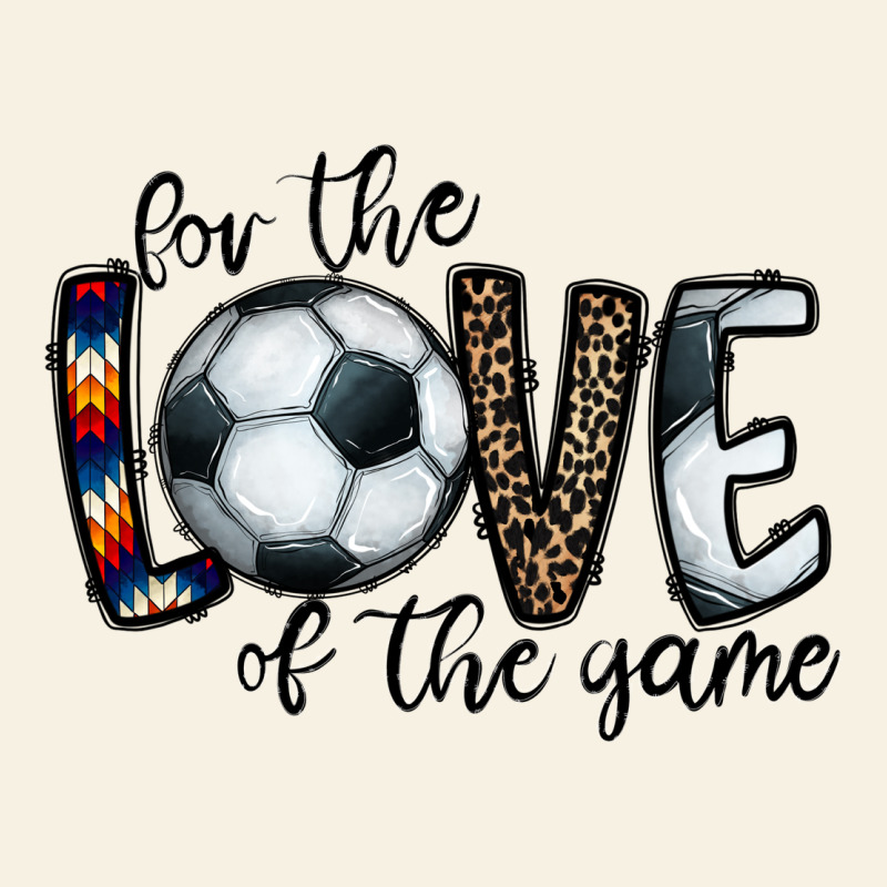 For The Love Of The Game Socer Vintage Tee by CowhideDigitalArt | Teevron