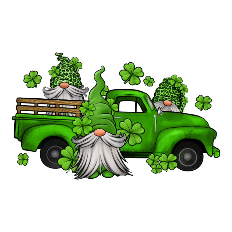 St Patrick's Gnomes Farm Truck Premium Hoodie by Jasminsmagicworld | Teevron