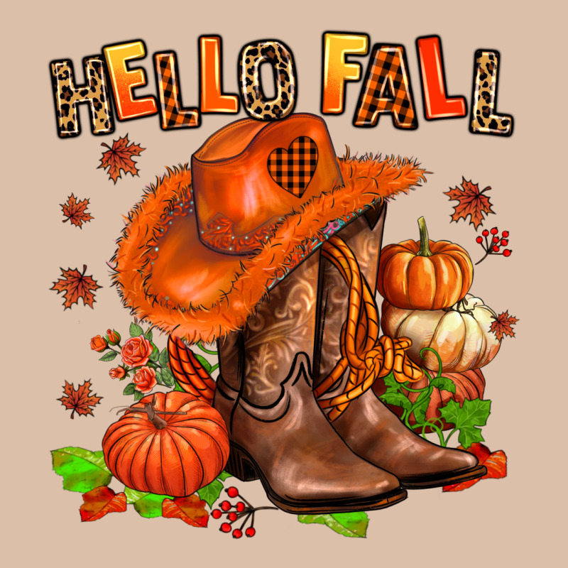 Hello Fall Pumpkins  Cowgirl  And Roses Urban Heavy Tee by AdoDesignShop | Teevron