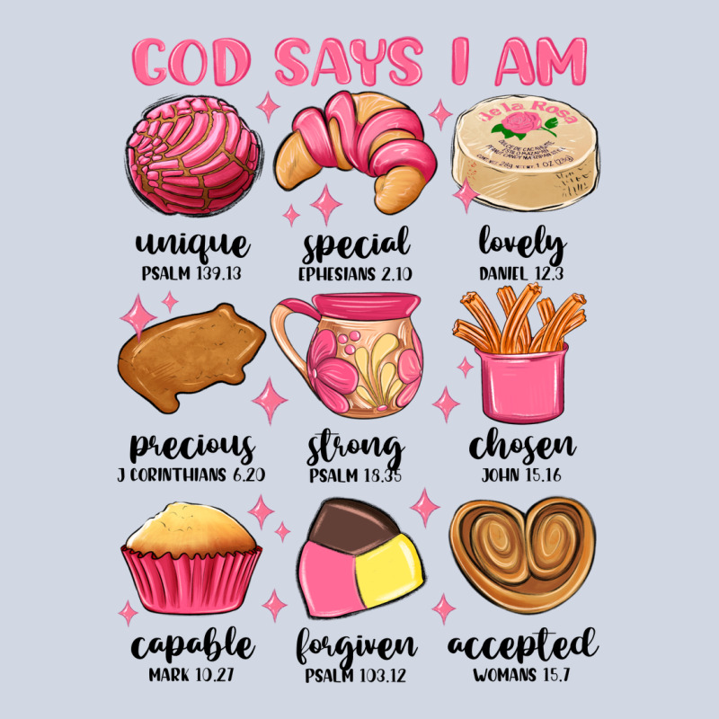 God Says I Am Mexican Pan Dulce Premium Sweatshirt by MaliasSmallBusiness | Teevron