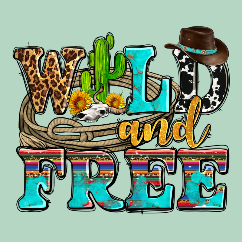 Wild And Free With Cactus Classic Tee by AdoDesignShop | Teevron