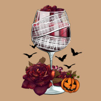 Halloween Roses Wine Vintage Tee | Teevron