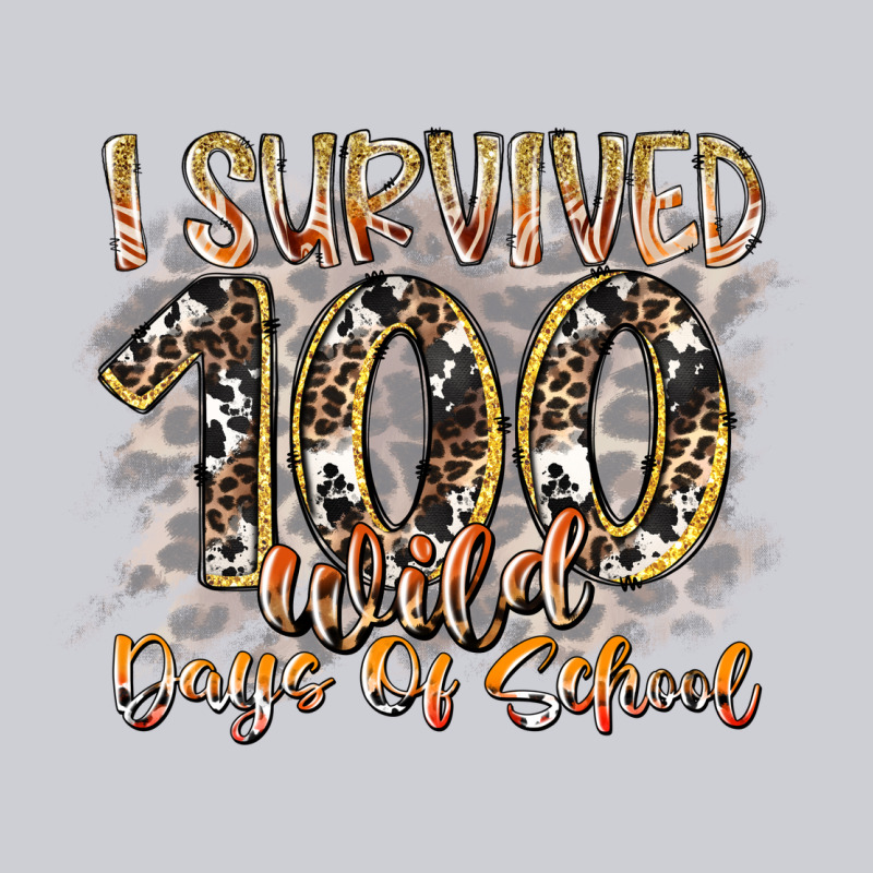I Survived 100 Wild Days Of School Heavyweight Sweatshirt by RacoonDesign | Teevron