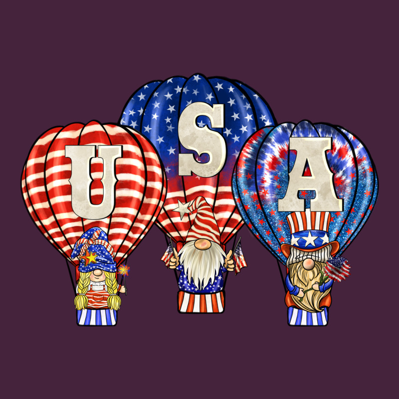 Usa Air Balloon Gnomies Premium Tee by BarkalooDesign | Teevron
