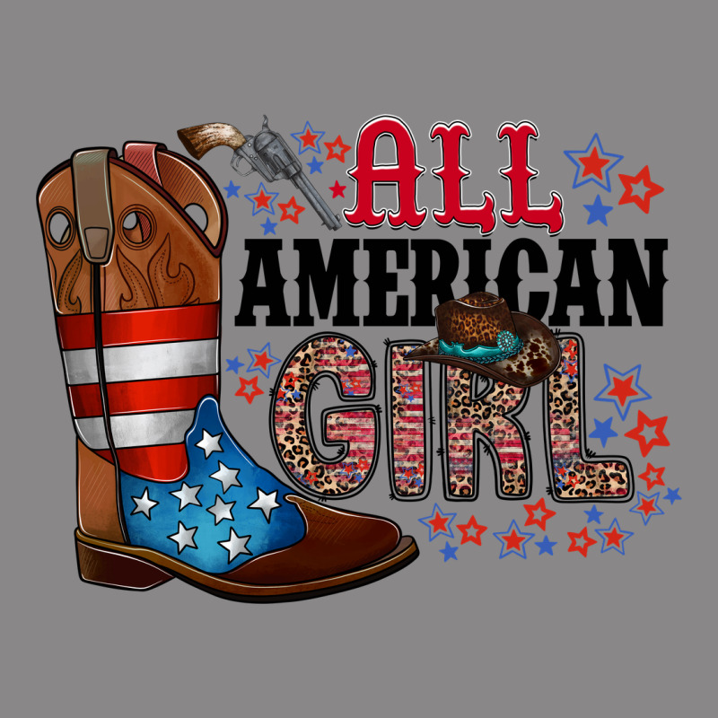 All American Girl Vintage Tee by RacoonDesign | Teevron