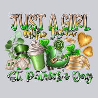 Just A Girl Who Loves Saint Patrick's Day Heavyweight Sweatshirt | Teevron