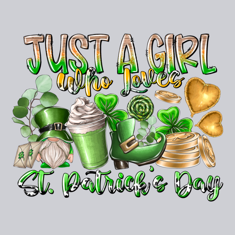 Just A Girl Who Loves Saint Patrick's Day Heavyweight Sweatshirt by RacoonDesign | Teevron