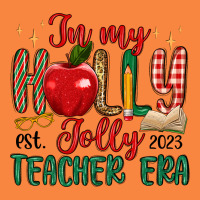In My Holly Jolly Teacher Era Premium Sweatshirt | Teevron