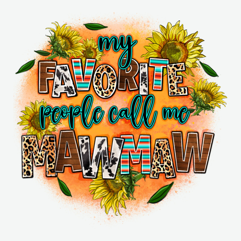 My Favorite People Call Me Mawmaw Urban Heavy Tee by AdoDesignShop | Teevron