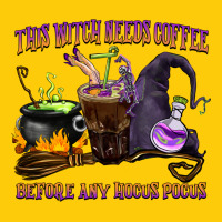 This Witch Needs Coffee Before Any Hocus Pocus Premium Hoodie | Teevron