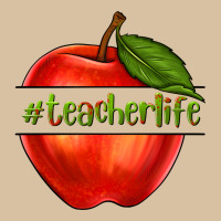 Teacher Life With Apple Heavyweight Hoodie | Teevron