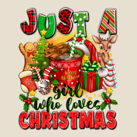 Just A Girl Who Loves Christmas Urban Hoodie | Teevron