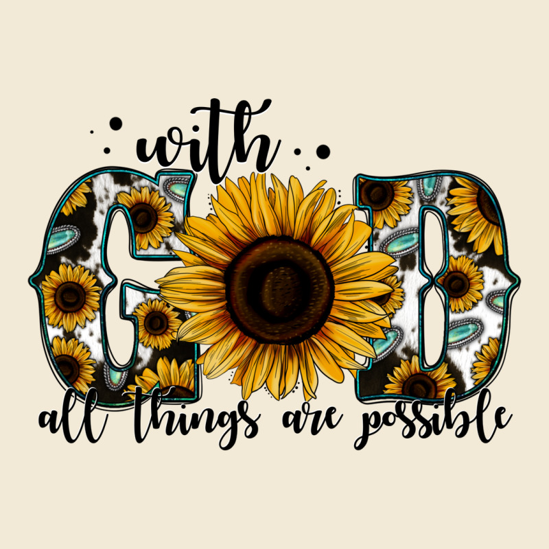 With God All Things Are Possible Sunflower Premium Hoodie by Jasminsmagicworld | Teevron